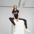 T-shirt nera da donna con logo iridescente Puma Essentials+ NOVASHINE, Abbigliamento Sport, SKU a712000180, Immagine 0